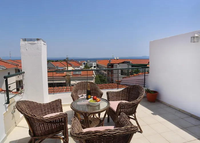 Zen - 2 Min Walk To Beach, Appartement Chaniotis